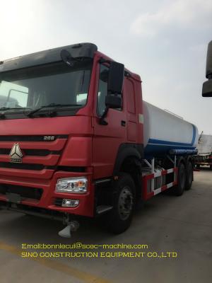 o caminhão 15000L do objetivo especial de Howo da movimentação 6x4 pulveriza o petroleiro da água da estrada da limpeza