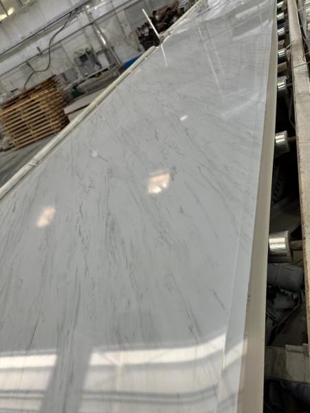 4*8fts UV marble board popular color PVC UV marble sheets cheaper decorative wall panel easy to install