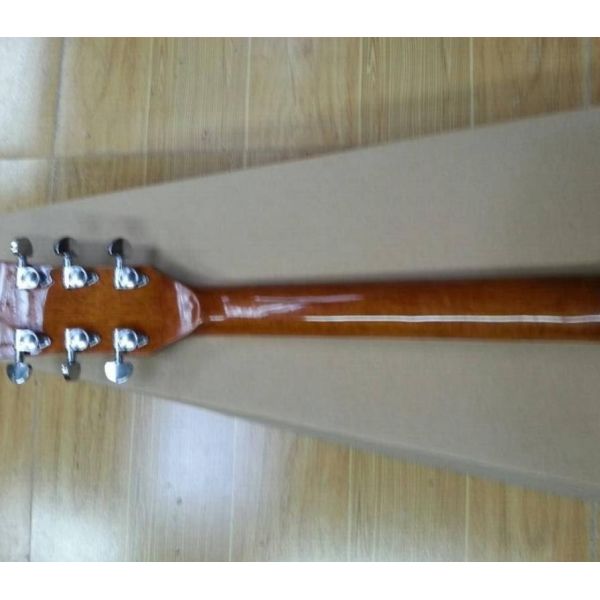 2018 New Chibson Orange burst Chibson H-Bird acoustic guitar GB honey burst color H-Bird electric acoustic guitar