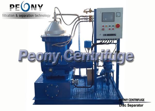 4000 LPH Partial Discharge Diesel Marine Oil Purifier Centrifuge Separation