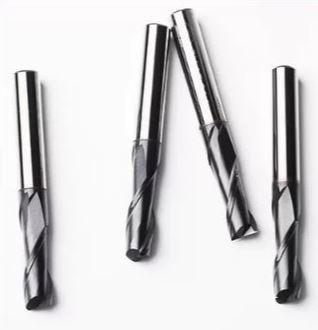 Two Flutes Milling Tungsten Carbide End Mill Smooth Shank S Excellent Chamfering