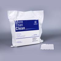 chiffons jetables d'écran d'affichage à cristaux liquides d'essuie-glace de Cleanroom de polyester de 120gsm 12x12