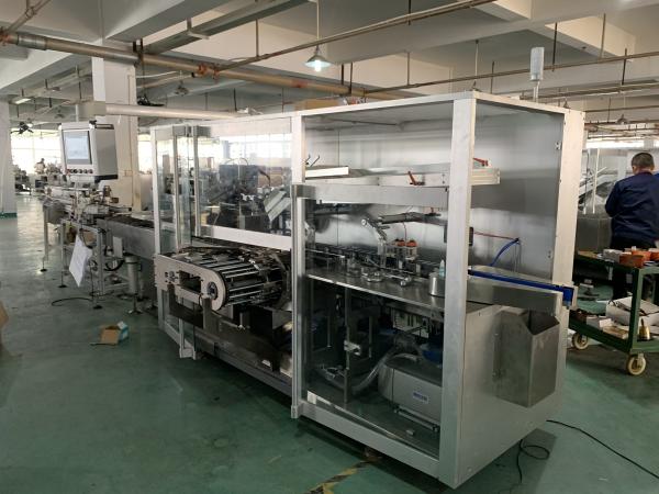 120pcs/Min Pharmaceutical Cartoning Machine 4 Fold Tube Cartoning Machine