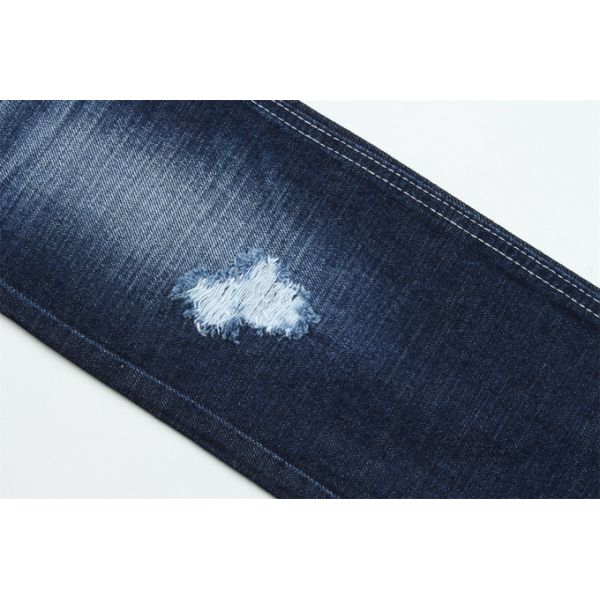 Tejido de mezclilla 100% algodón teñido con cuerda para jeans clásicos de hombre