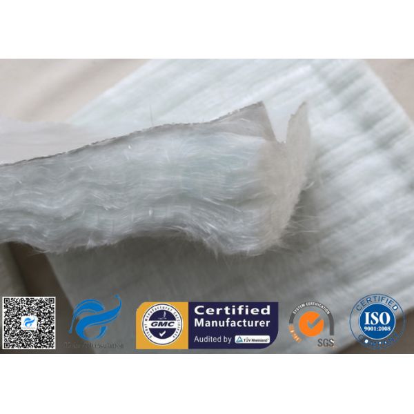 800℃ E Glass Fiberglass Needle Mat With Aluminium Foil For Heat Insulation