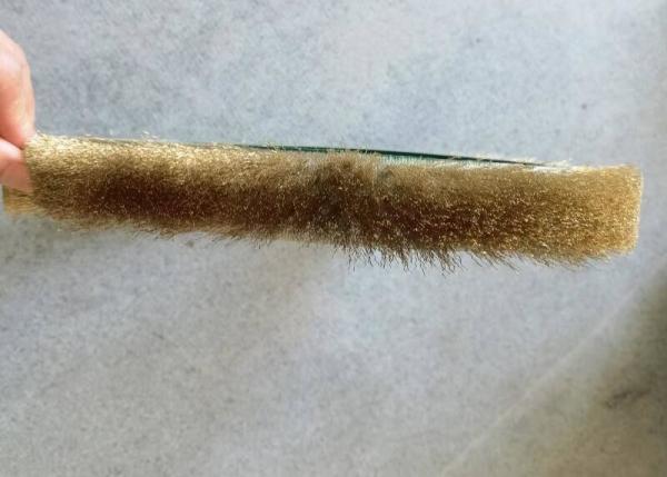 Flexible Steel Wire Belt Conveyor Roller Cleaning Brush for Machine