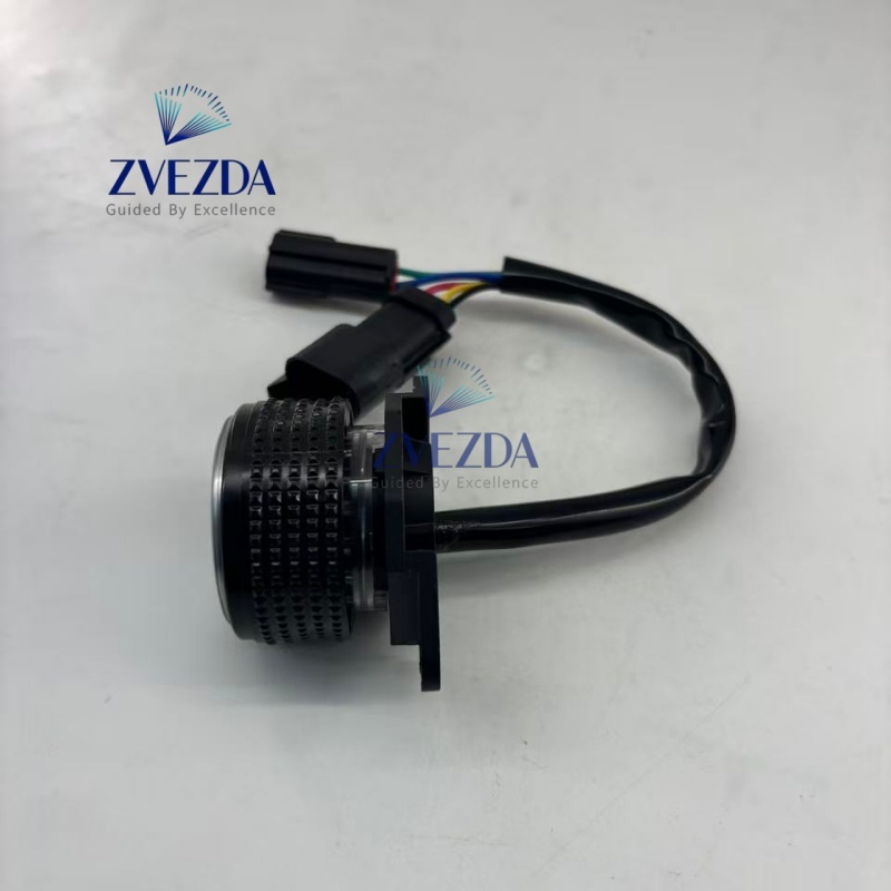 Hydraulic Komatsu Excavator Parts Cab Knob Assembly 21Q6-20810
