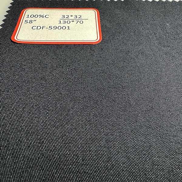 Cotton Flame Retardant Fabric 32S Fire Retardant Cloth 130*70 2/1