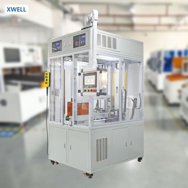 XW-ADW Automatic Double Side Battery Spot Welding Machine 5000A-10000A Servo Motor PC Control for 18650-33140 Cells