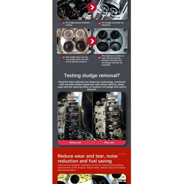 Cleaner and More Engine with Ora Engine Oil System Cleaner Three Years Expiration Date