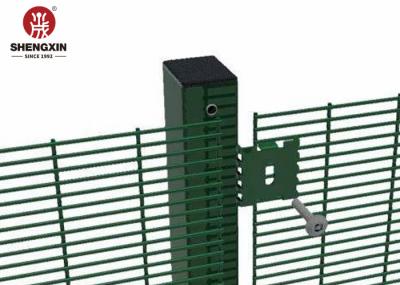 High Strength 2.4m 358 Welded Mesh Security Fencing Panel Highway Safety Mesh Fence