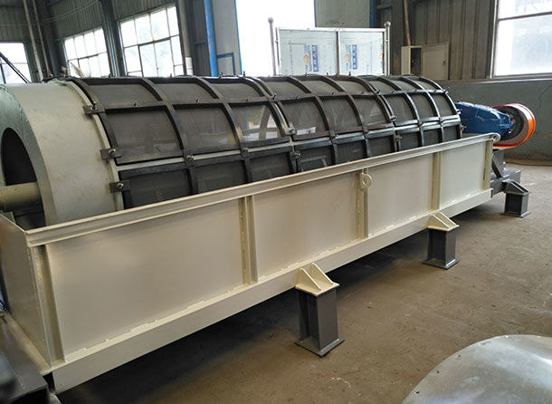 Ac Motor Gts Series 5.5m Rotary Trommel Screen для гранулирования леки