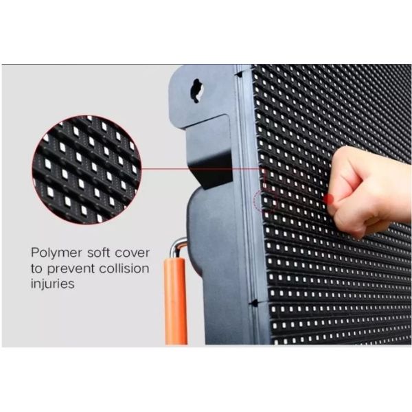 A propaganda conduzida P8 exterior digital do esporte da exposição do estádio de futebol dos quadros de avisos do diodo emissor de luz conduziu a tela conduzida perímetro da placa do sinal