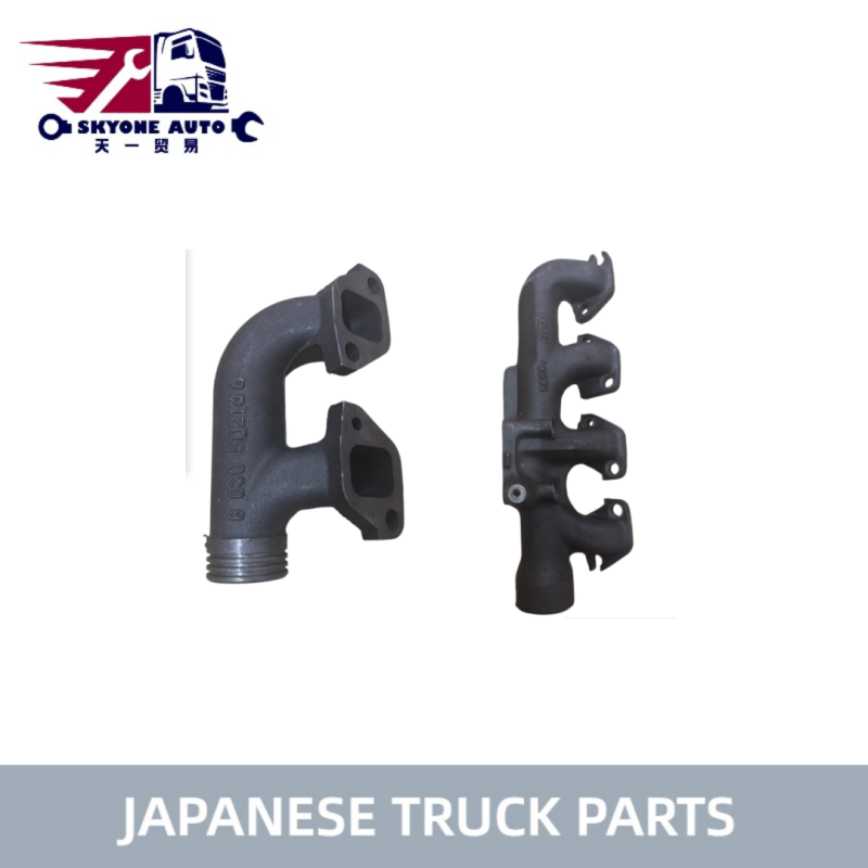 Original Isuzu Engine Parts 8-97602056-0 Exhaust Manifold Pipes for ISUZU FVR 6HK1 6HE1 ZX330 ZX360 Japanese truck parts
