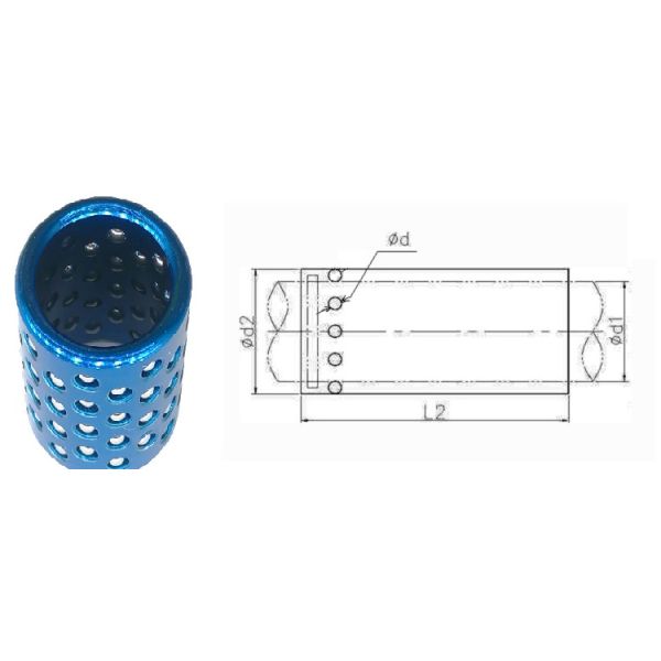 BD-BCA00 Ball Retainer Cages 5mm Aluminum Guide Bush