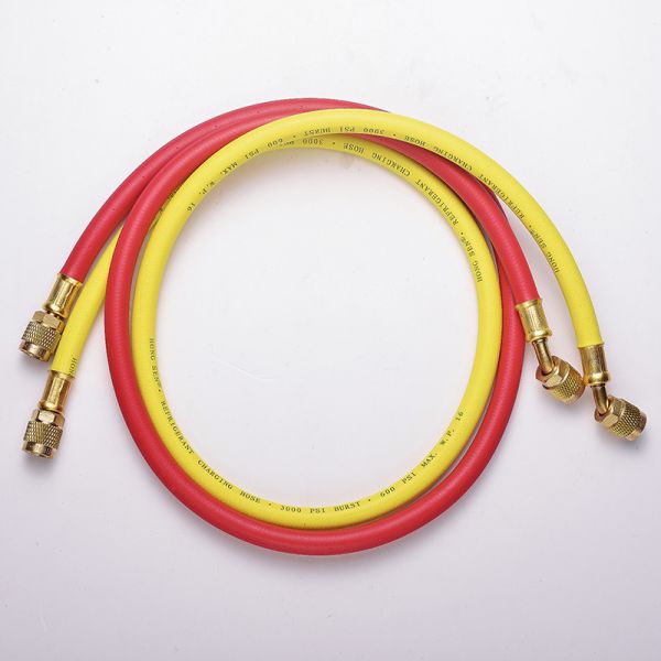 Aluminum Refrigeration Manifold Gauge R502 R12 Refrigerant Gauges With Horse