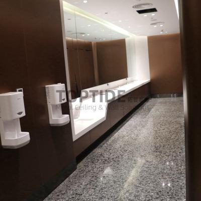 Waterproof Noise Reduction 400mm Environmental Friendly Aluminium Ceiling Board For Bathrooms