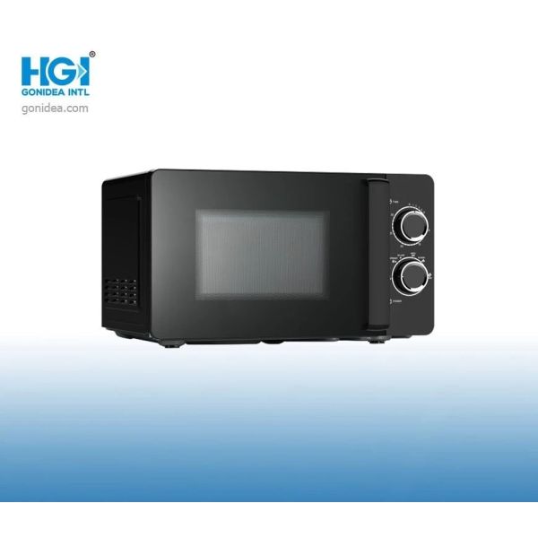 Aparatos de cocina Balck 20L Horno de microondas eléctrico para el hogar Control de temporizador digital