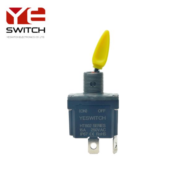 IP68 Rating Single Pole (ON)-OFF Momentary Metal Toggle Switch With Handle Sets Compatible with JLG 1001159256