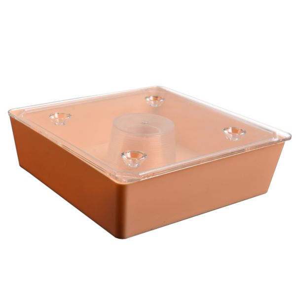 Plastic European Square Honey Bee Feeder For Beekeeping