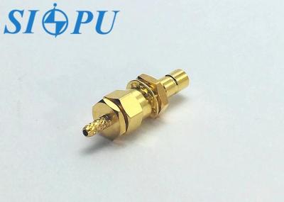 SMB Male RF Coaxial Connector – Threaded Mount, Compatible with RG178/U Cable