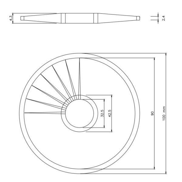 SUS 316L Filter Disc Multi-layers With Grade For Extrusion machine in PET Film