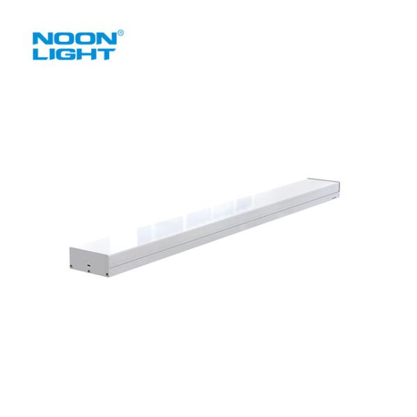 3500lm 64W Dimmable LED Wraparound Lights , 4ft LED Wrap Light Bi Level Occupancy Sensor