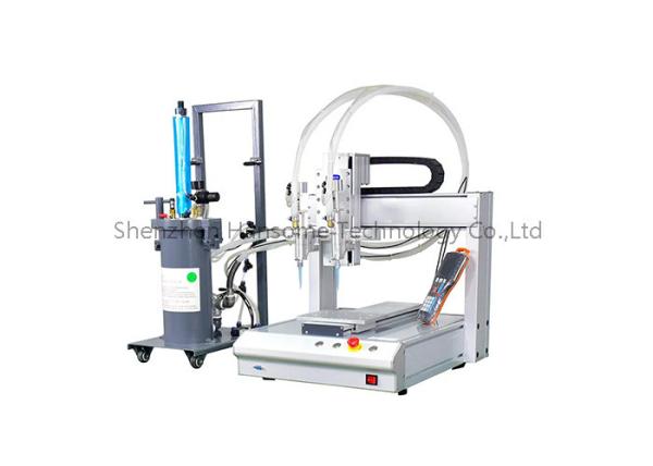 High-Efficiency LED Bulb Glue Dispensing Machine PLC Control for Industrial Applications