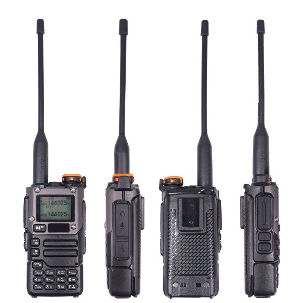 Restaurant Hotel Intercoms VHF UHF Handheld Walkie Talkie with 1600mAh Li-ion Battery