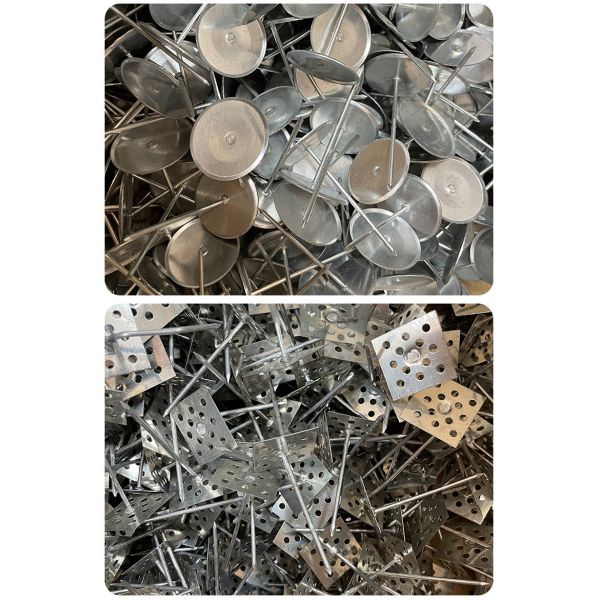 Алюминиевый ноготь изоляции, алюминиевый ноготь изоляции внешней стены, ноготь изоляции доски стеклянной ваты особенный