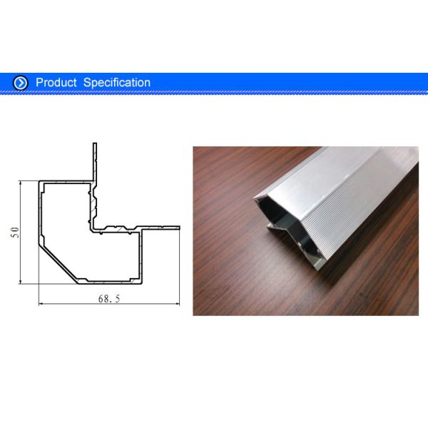 Anodized Aluminium Frame Profile for  AHU System / Hygienic Air Handling Units