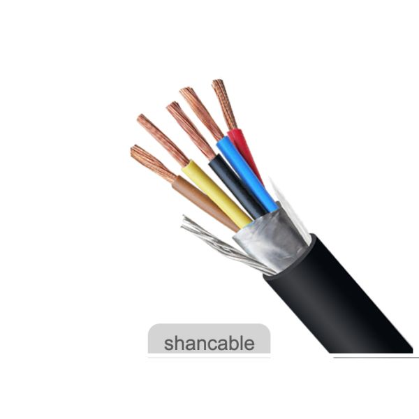 Гибкий, который сели на мель провод 300 электрического кабеля меди Х05ВВ-Ф/500В расклассифицировал напряжение тока