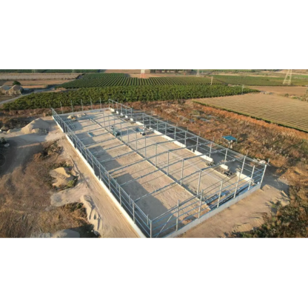 Prefabricated Industrial Building Hot Rolled H-beam Frame Warehouse