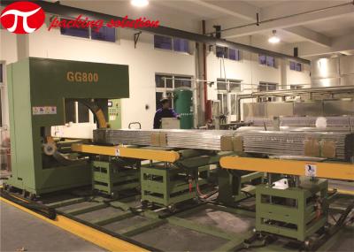 Máquina de empacotamento aberta horizontal da borda do aço do painel & da máquina de empacotamento GG800 do painel da porta