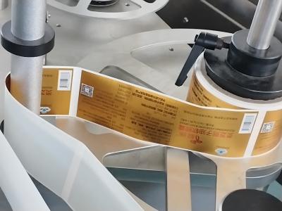 RegulaLabel Pharmaceutical Bottle Labeling Machine 180 bottles/min