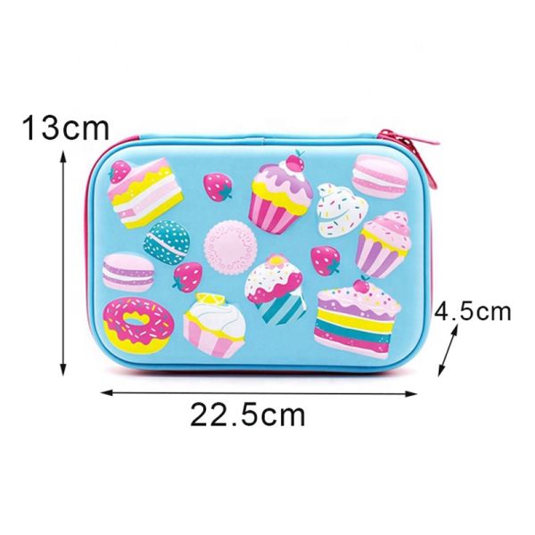 Kids EVA Pencil Case , Mermaid Pencil Case BSCI certified