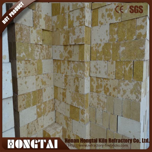 Стеклянная печь для горячей высокозарядной печи и коксовая печь Кремниевые кирпичи с содержанием SiO2 91-96%
