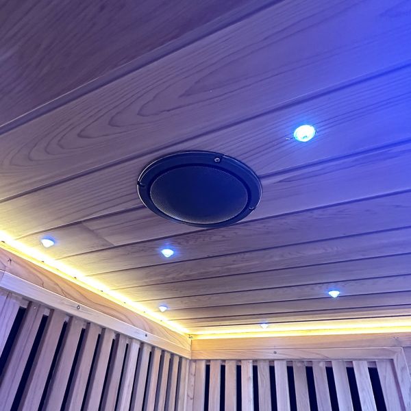 Deep Detox Hemlock Porch Bucket Cube Sauna Room