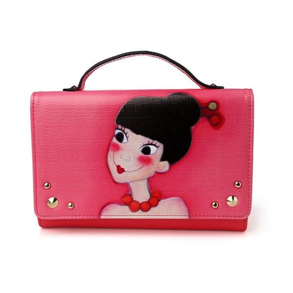 2016 summer new Korean chain messenger bag shoulder messenger bag small square package female