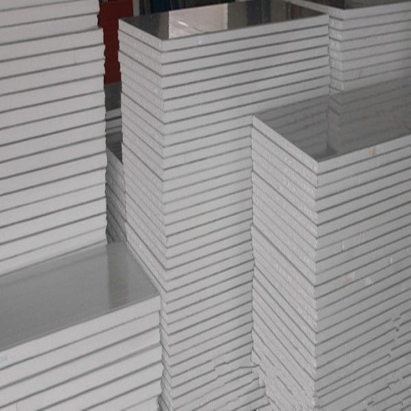 High Quality Peru Sound Insulation Metal Face Rock Wool Sandwitch Roofing for Roof