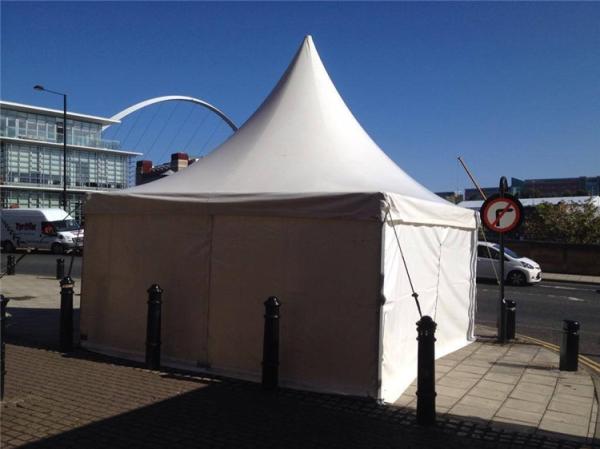 3x3 High Peak Pagoda Party Tent Outdoor Event Promotions Fast Erected Aluminium Structure Marquee