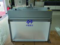 Cuadro de aluminio de placa acrílica FFU Banquillo de trabajo limpio Hepa Unidad de filtro de ventilador HEPA H14 para la fabricación de semiconductores limpios y controlados