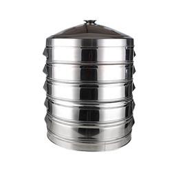 Large stainless steel style 47cm steamer hotel restaurant food steamer 52cm