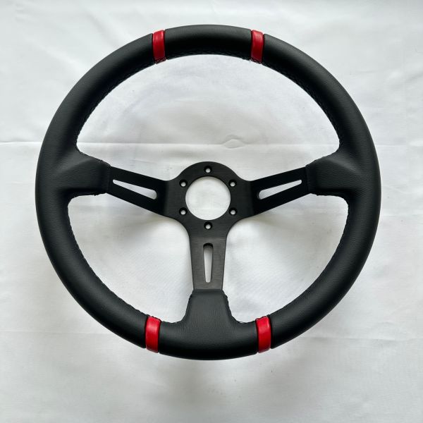 DELUXON 14 Inch Gt Racing Wheel Microfiber Leather For Sim Ps5 Gaming