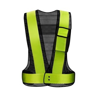 Polyester Reflective Safety Vests Universal Size Hi Vis Safety Vest