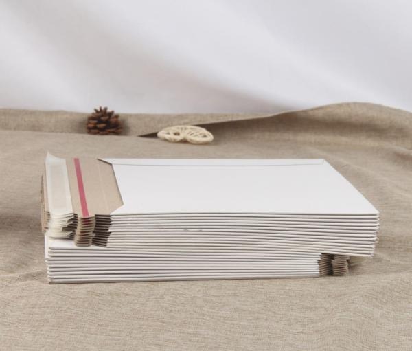 Paper Document Envelope Pouch Custom Cardboard Document Mailer Envelopes 500mm