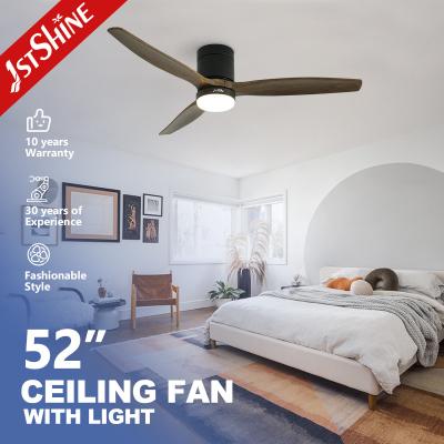 110-240V/50Hz-60Hz Flush Mount Ceiling Fan 52 Blade Size 2 in 1 with or without Lighting
