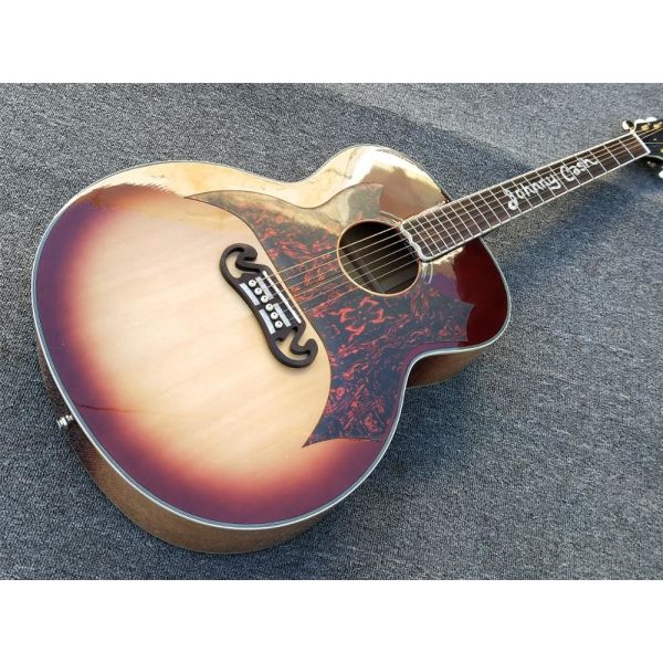 Factory Gibson custom Johnny cash G200 Acoustic Guitar,2018 Solid Spruce top 43 