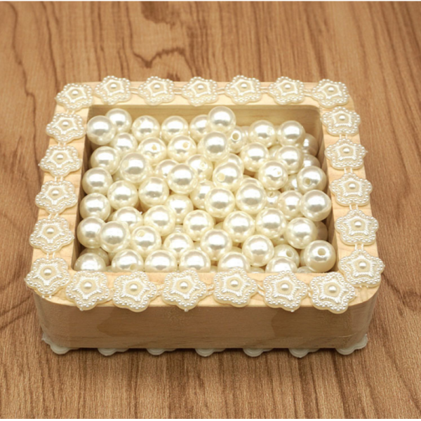 Multi Size White Beads Handmade Factory Price Imitation Loose Pearl in Bulk