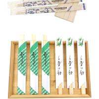 Disposable Bamboo Chopsticks Customized Twin Chopsticks for Wedding Party Restaurant